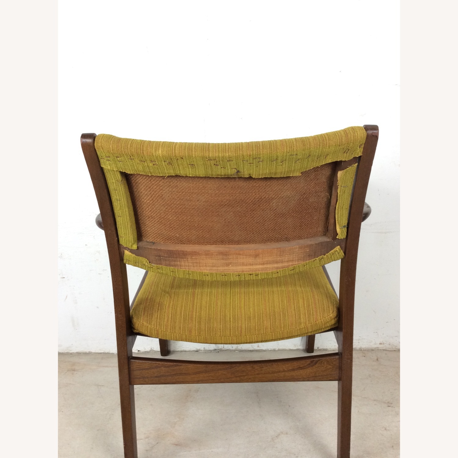 Mid Century Arm Chair with Vintage Upholstery - image-20