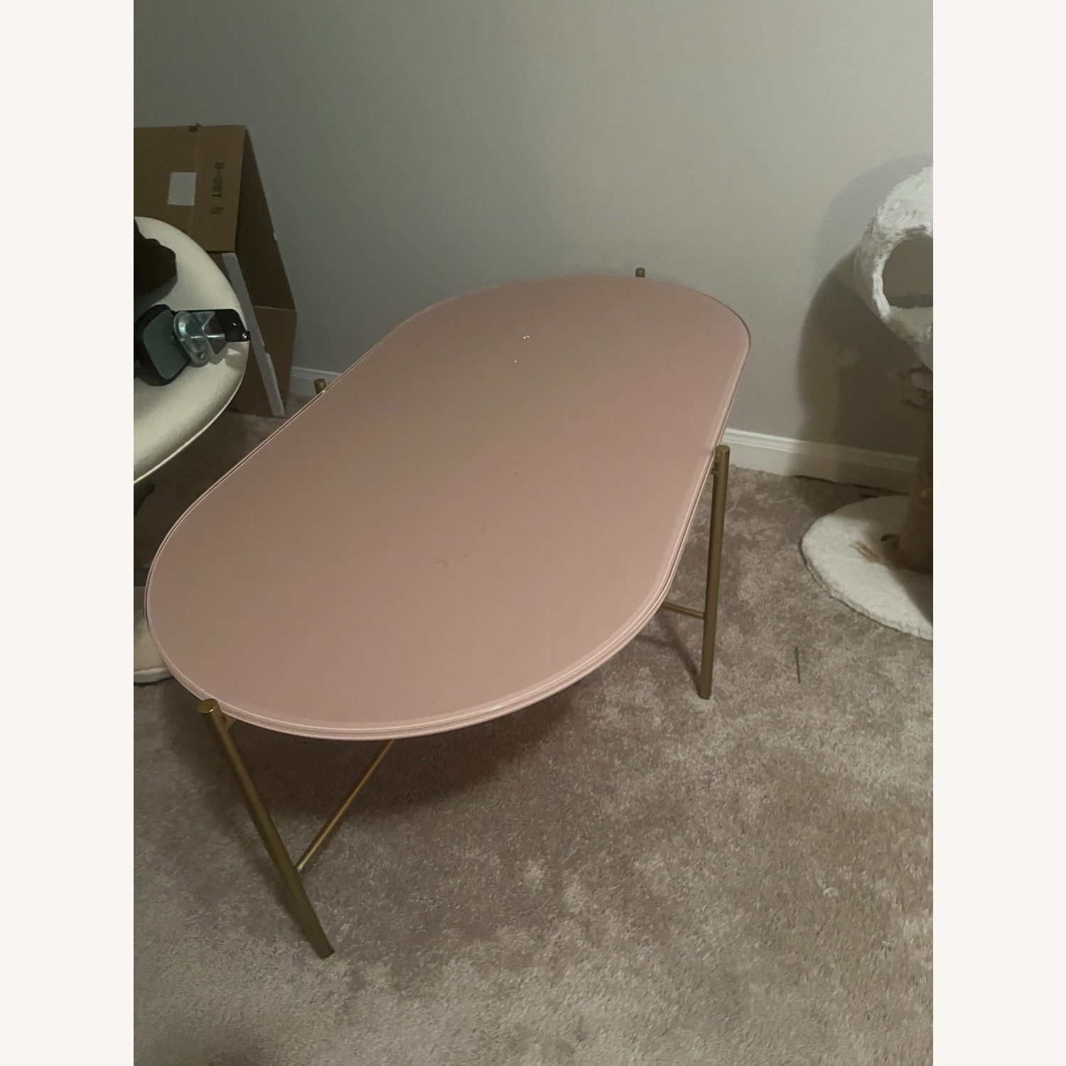 Article Pink Silicus Oblong Coffee Table - image-2