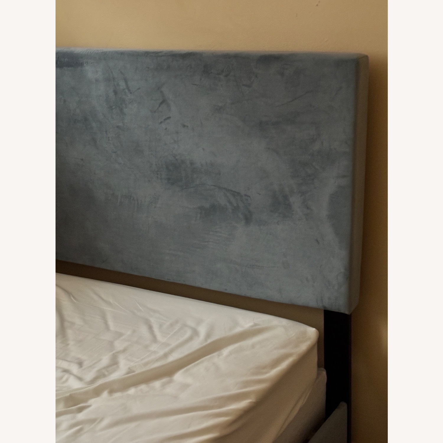 Wayfair Blue Suede Full Bed - image-3