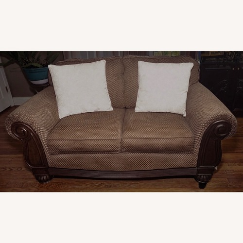 Used Ashley Furniture Lanett Signature Loveseat for sale on AptDeco