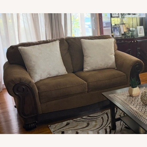 Used Ashley Furniture Lanett Signature Loveseat for sale on AptDeco