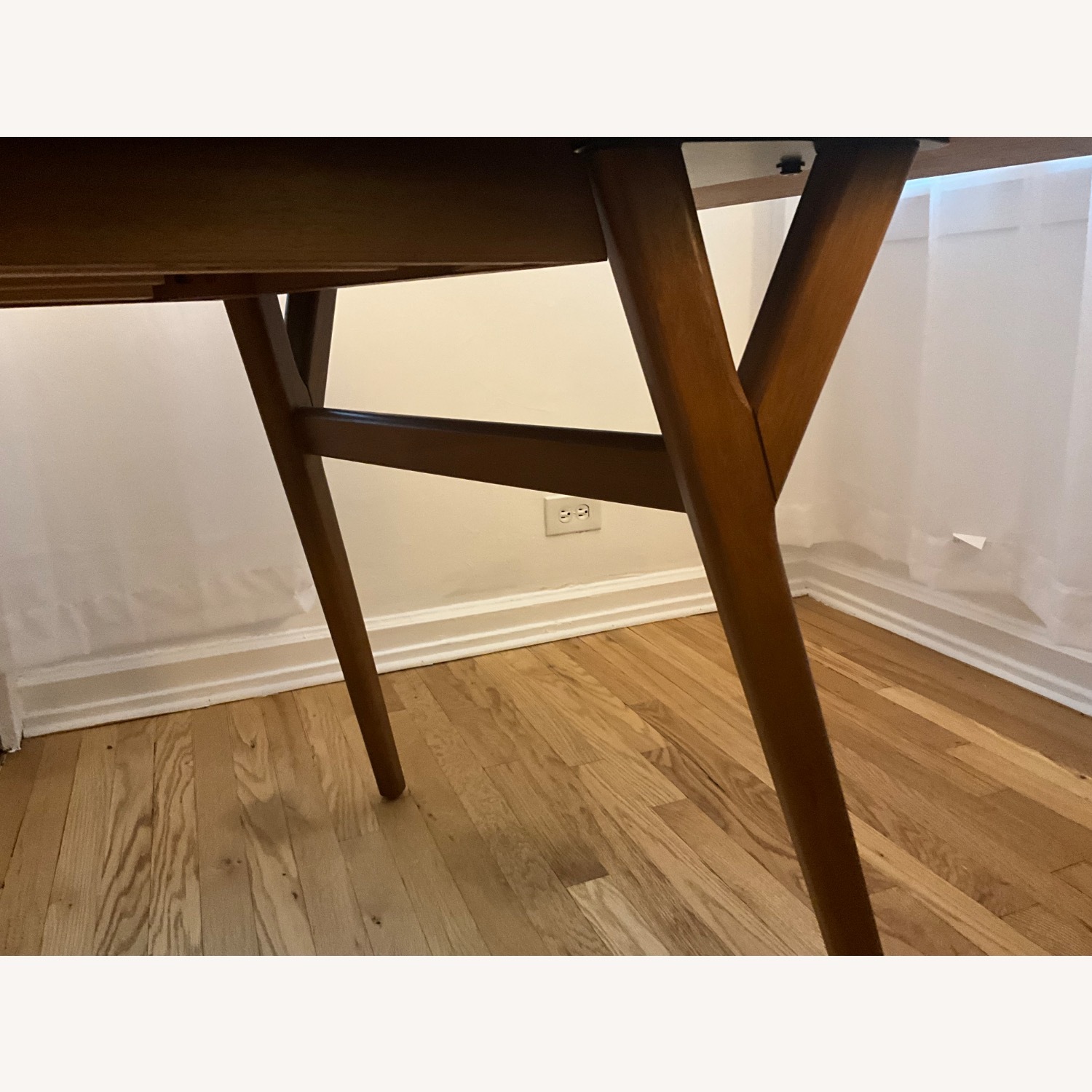 West Elm Mid-century Extendable Dining Table 72-92 - image-5