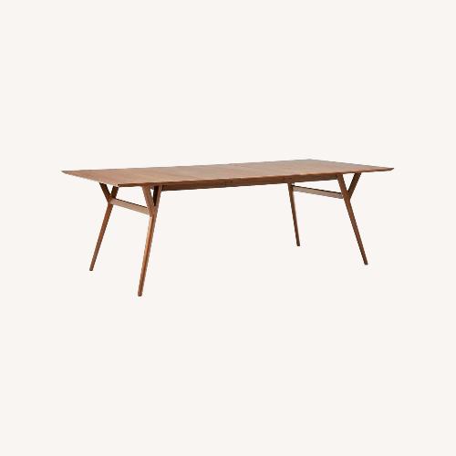 Used West Elm Mid-century Extendable Dining Table 72-92 for sale on AptDeco