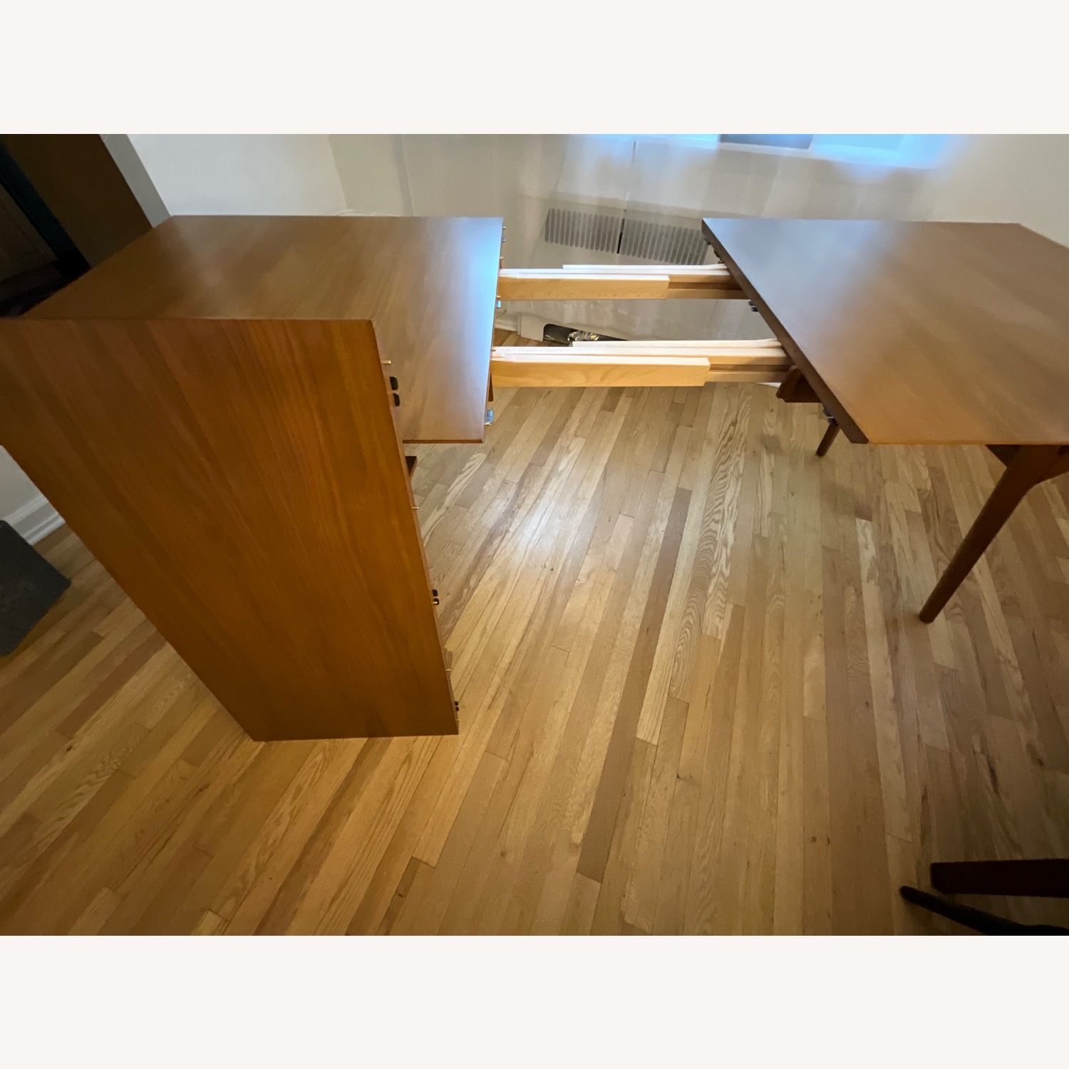 West Elm Mid-century Extendable Dining Table 72-92 - image-4