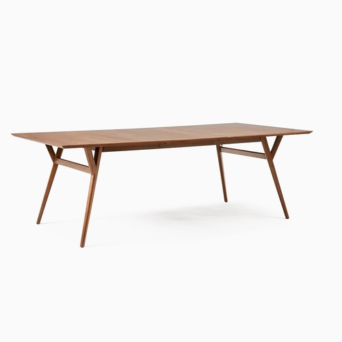 Used West Elm Mid-century Extendable Dining Table 72-92 for sale on AptDeco