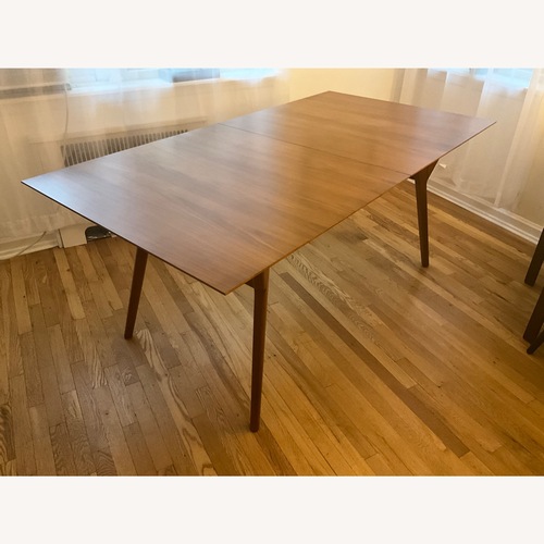 Used West Elm Mid-century Extendable Dining Table 72-92 for sale on AptDeco