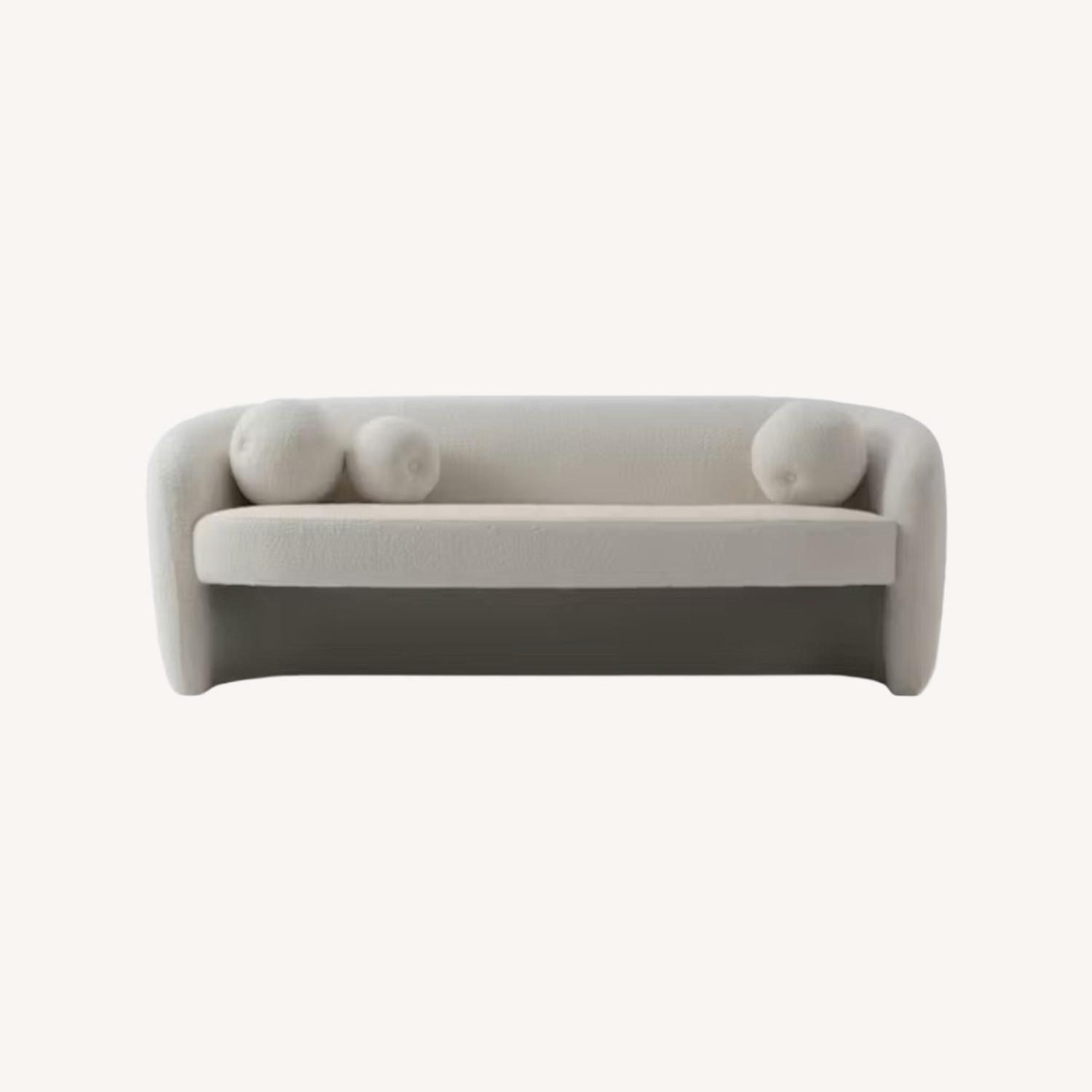 Kardiel Miranda White Boucle 3+ Seater Sofa - image-0