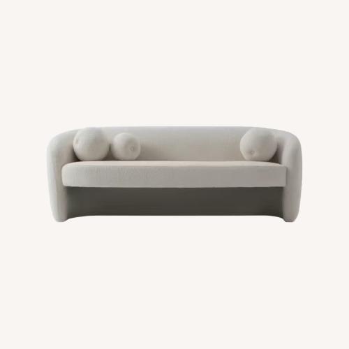 Used Kardiel Miranda White Boucle 3+ Seater Sofa for sale on AptDeco