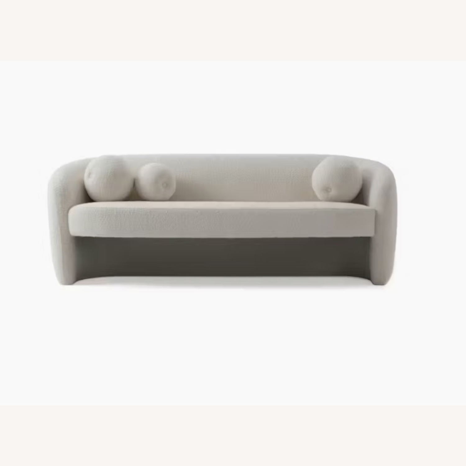 Kardiel Miranda White Boucle 3+ Seater Sofa - image-4