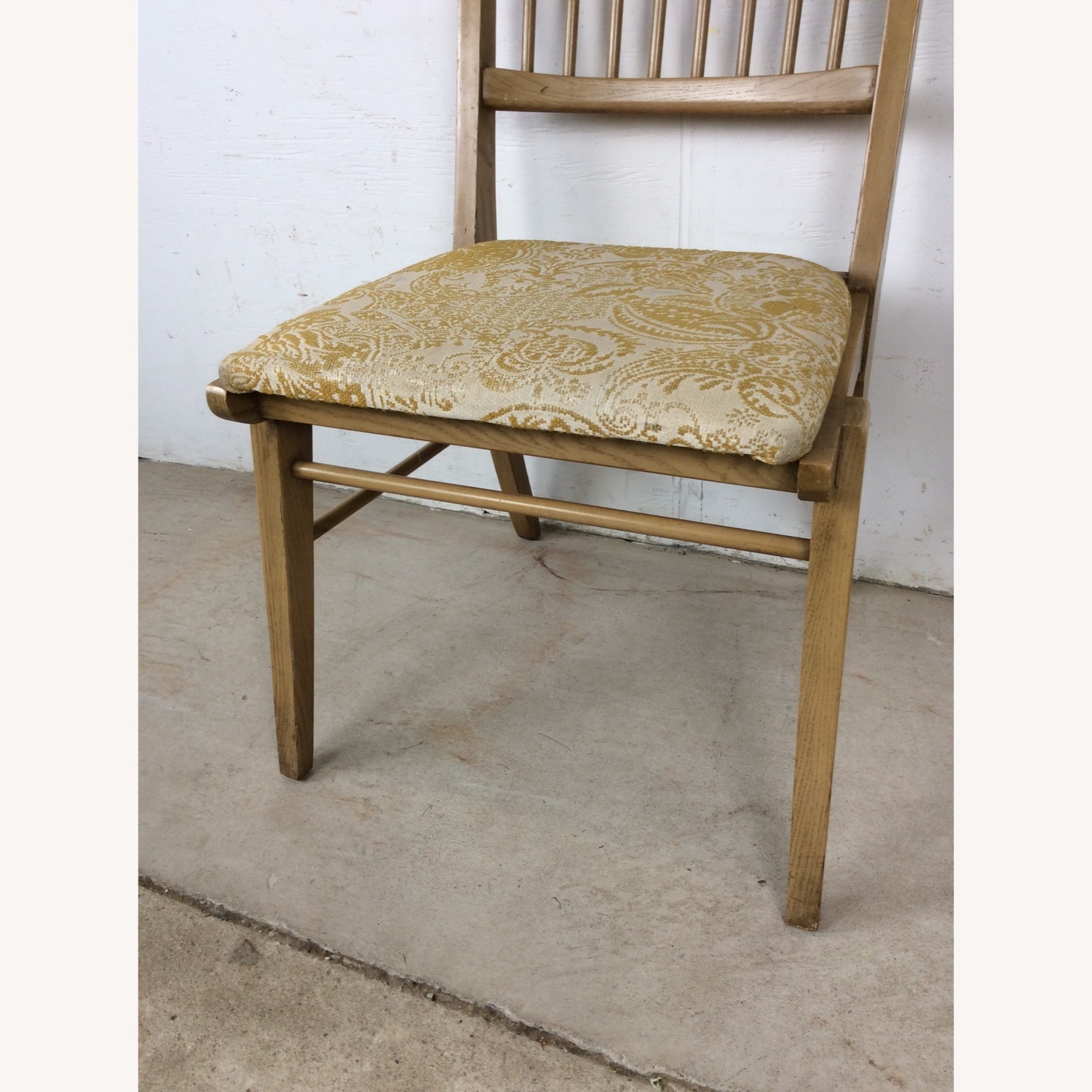 Mid Century Side Chair with Limed Oak Finish - image-5