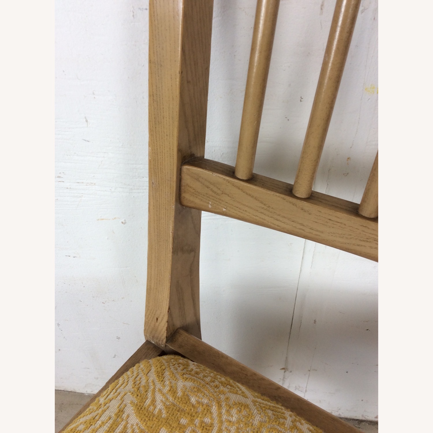 Mid Century Side Chair with Limed Oak Finish - image-9