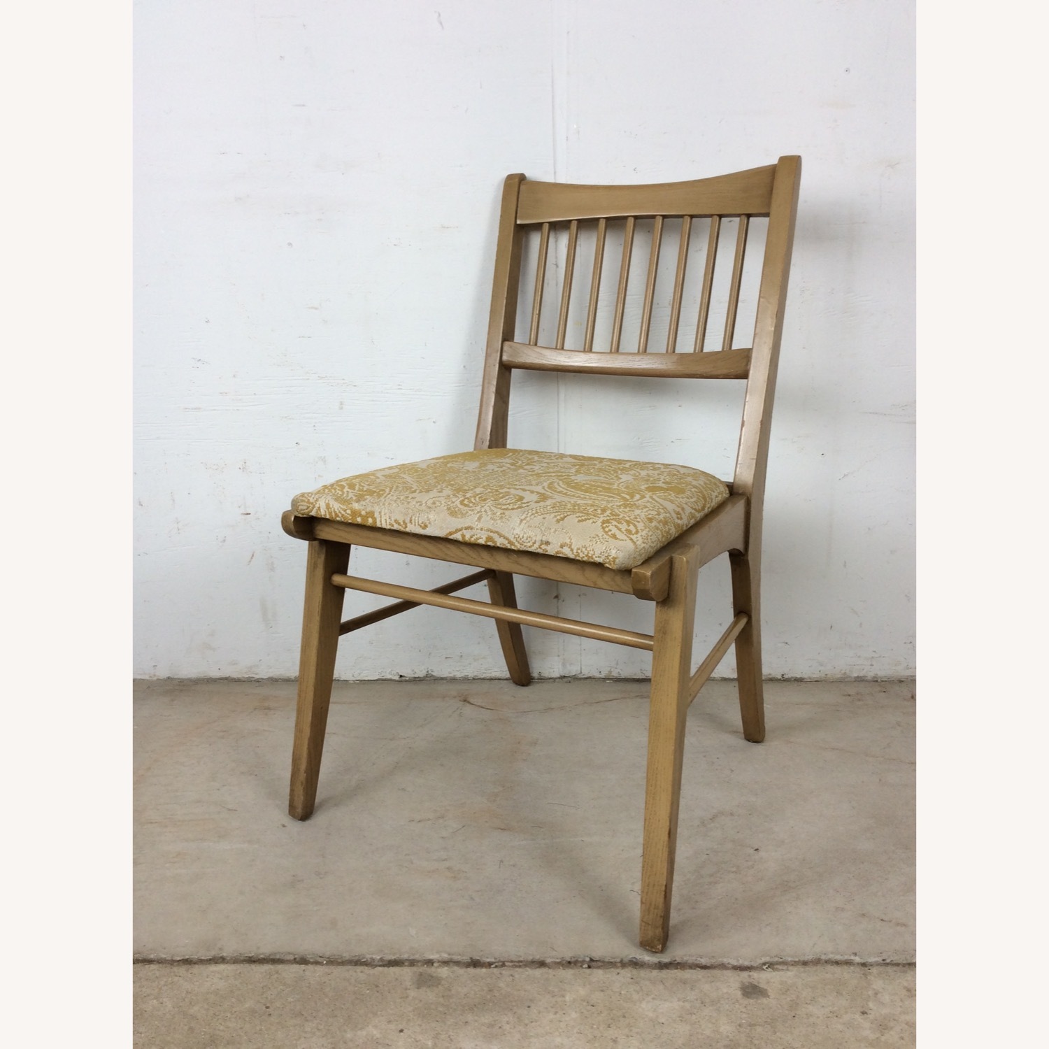 Mid Century Side Chair with Limed Oak Finish - image-11