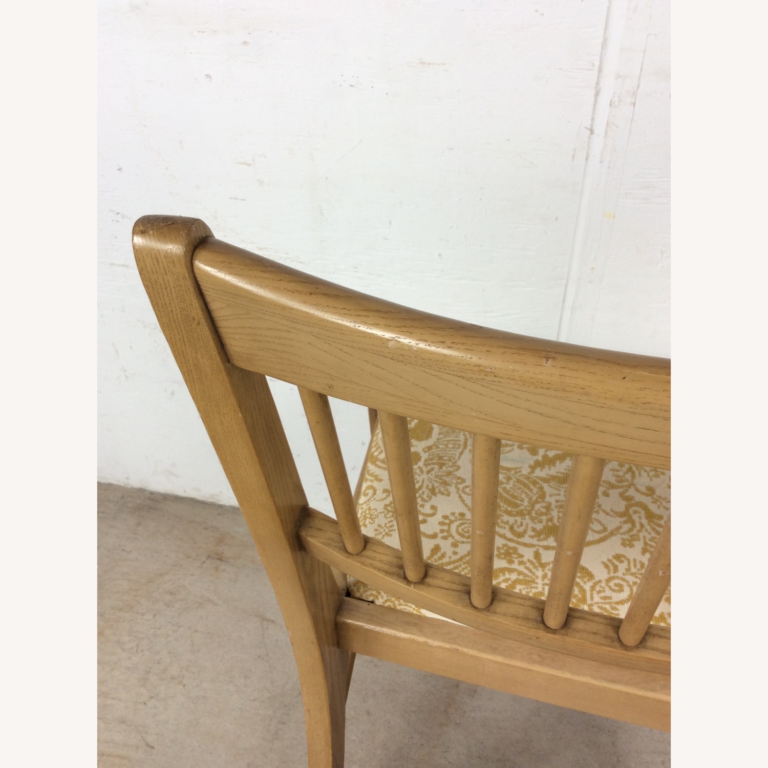 Mid Century Side Chair with Limed Oak Finish - image-17
