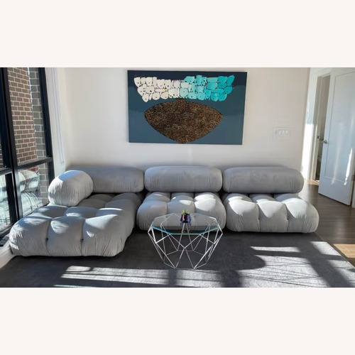 Used Mario Bellini Light Gray 3+ Piece Sectional for sale on AptDeco