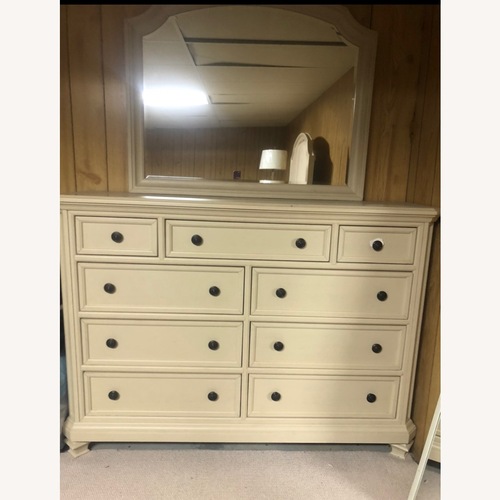 Used Bob's Discount Furniture Natural Dresser for sale on AptDeco