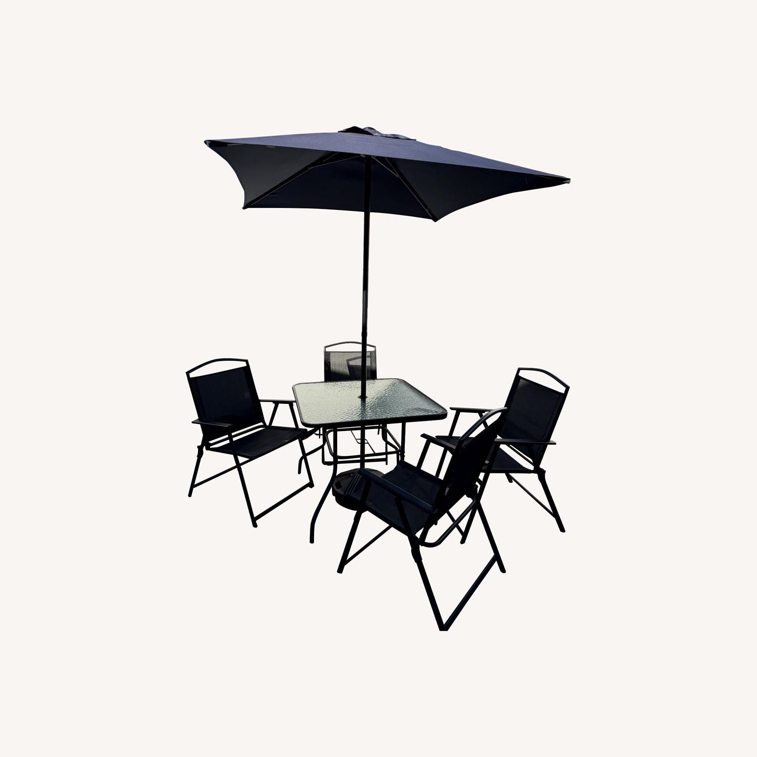 Target 6 PC Dining Set with Umbrella  - image-0