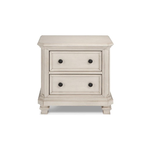 Used Bob's Discount Furniture Natural Nightstand for sale on AptDeco