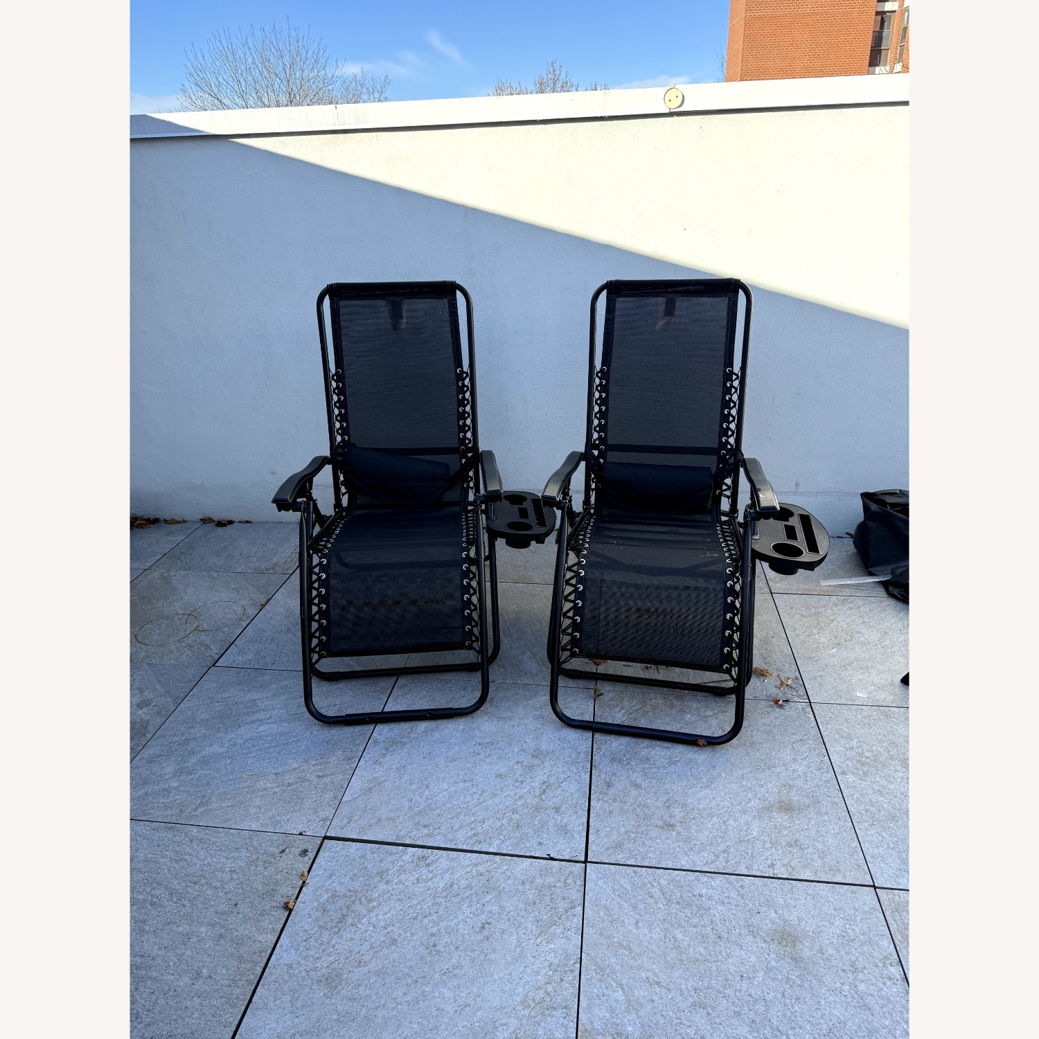 2 Adjustable Patio Chair Recliners  - image-2