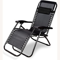 2 Adjustable Patio Chair Recliners 