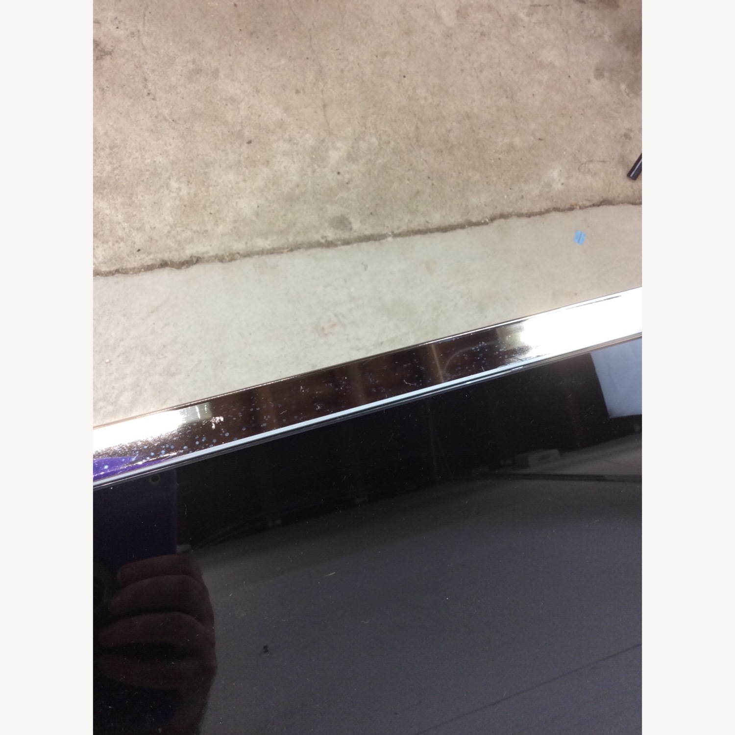 Postmodern Chrome & Glass Wheeled Bar Cart - image-7