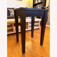 Pottery Barn Dark Brown Wood Side Tables