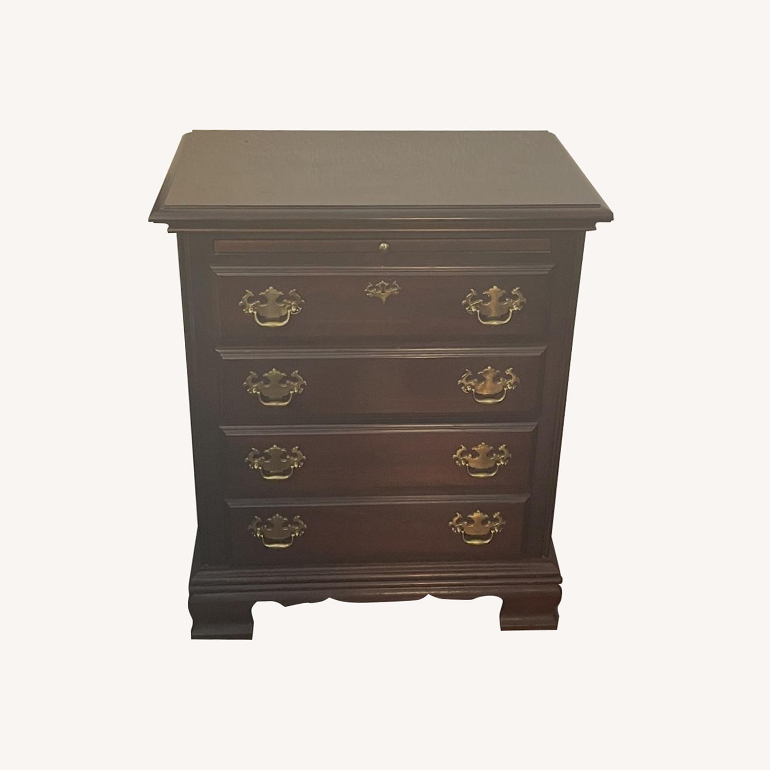 Kincaid Furniture Dark Brown Wood Nightstands - image-0