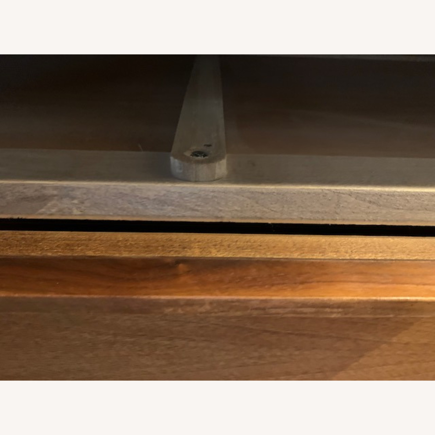 Ramseur MCM 5 Drawer Dresser w Glass Top - image-13