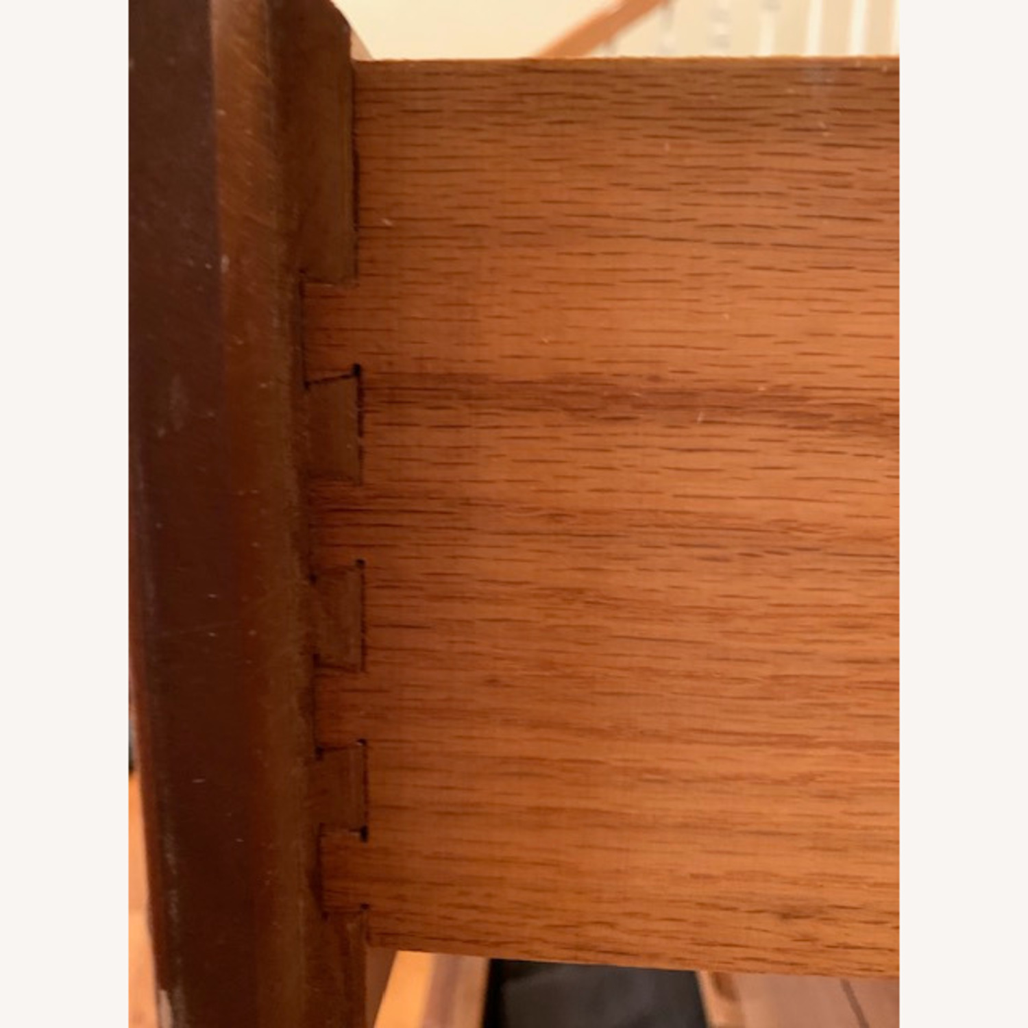 Ramseur MCM 5 Drawer Dresser w Glass Top - image-15