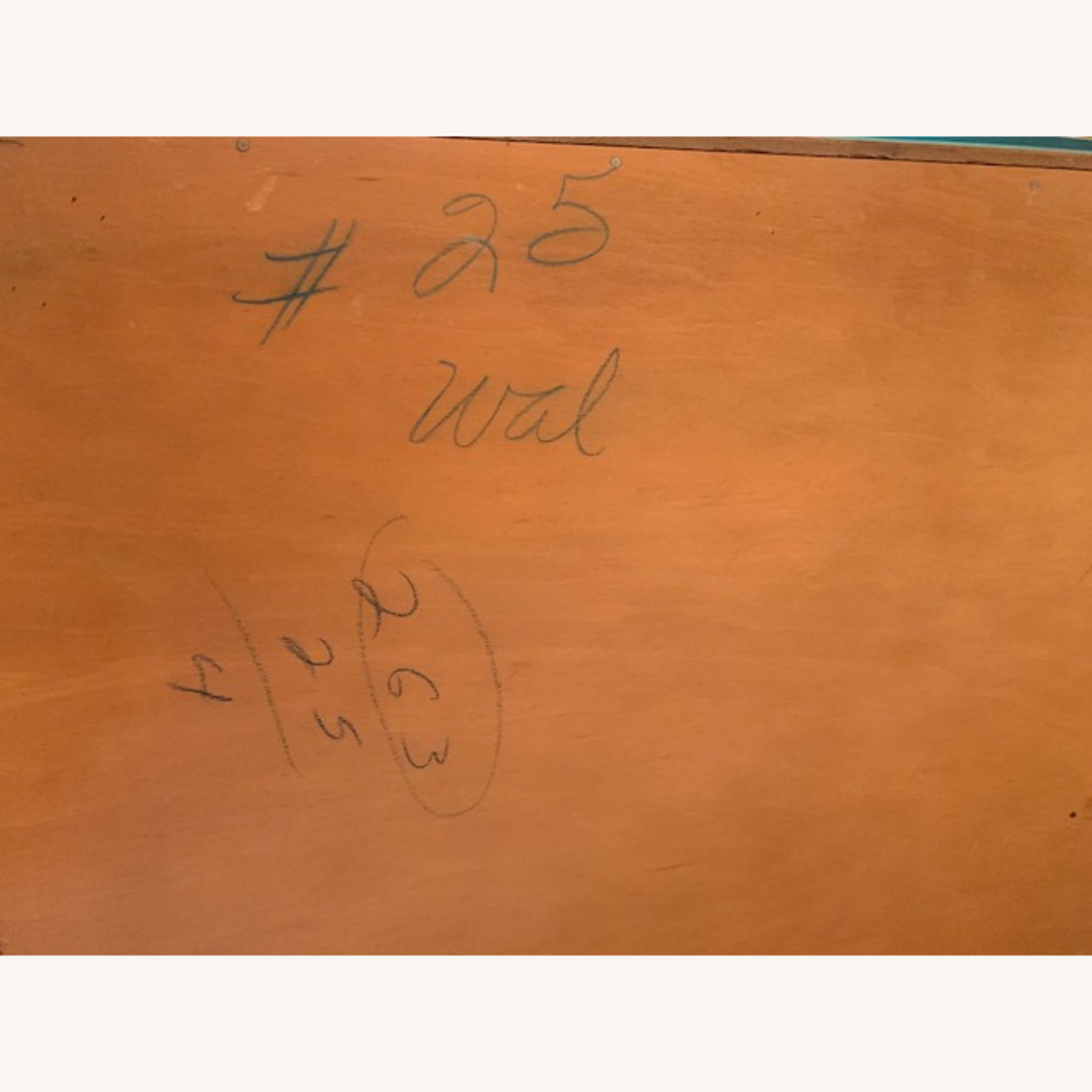 Ramseur MCM 5 Drawer Dresser w Glass Top - image-16