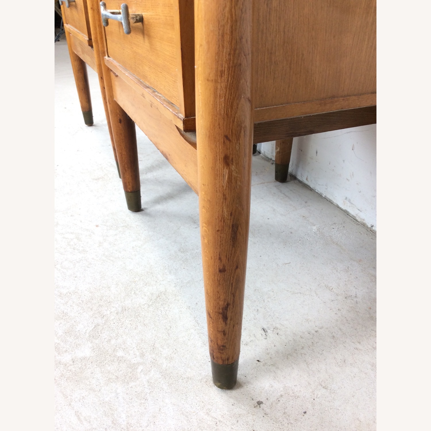 Pair Mid Century 2 Drawer Nightstands by Drexel - image-13