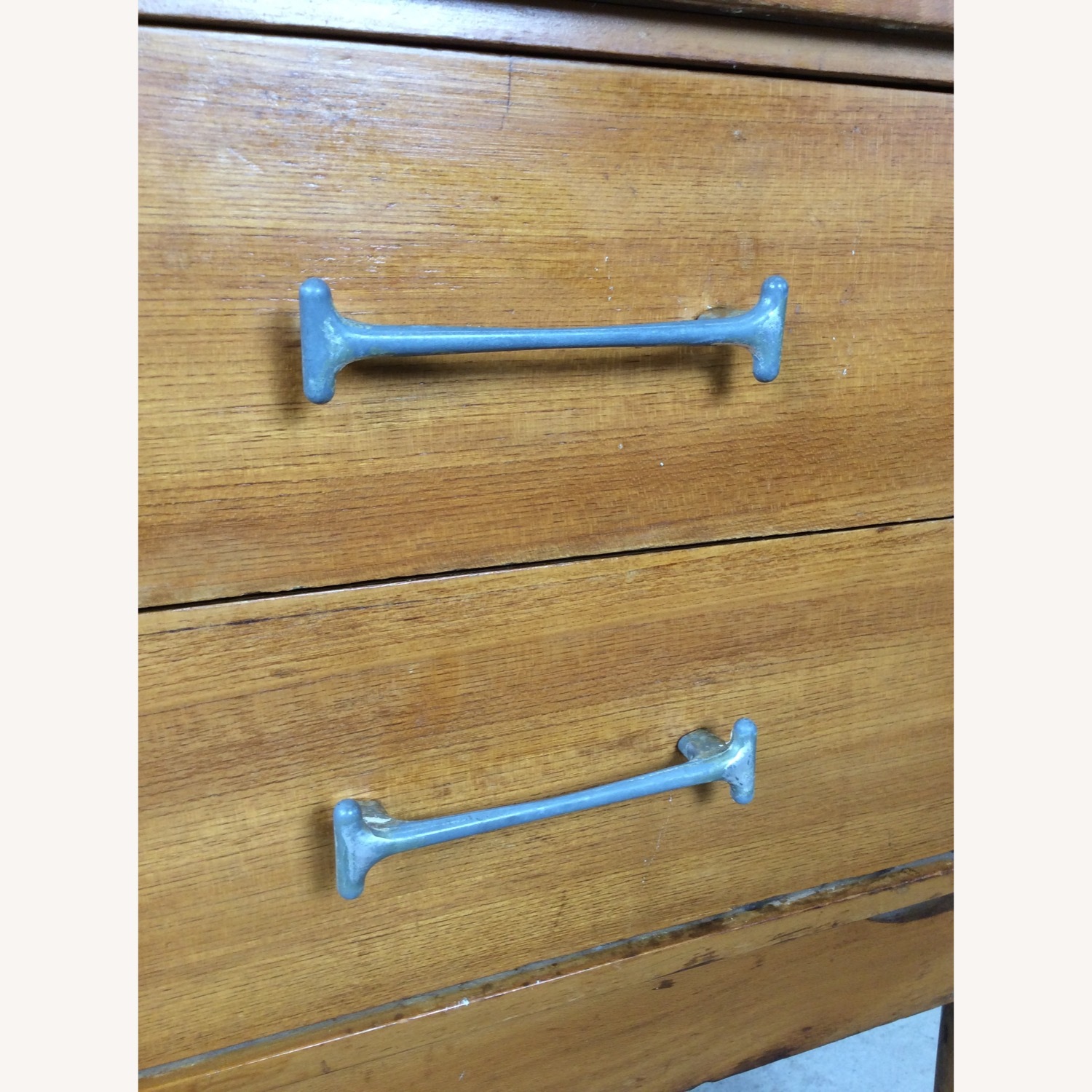 Pair Mid Century 2 Drawer Nightstands by Drexel - image-11