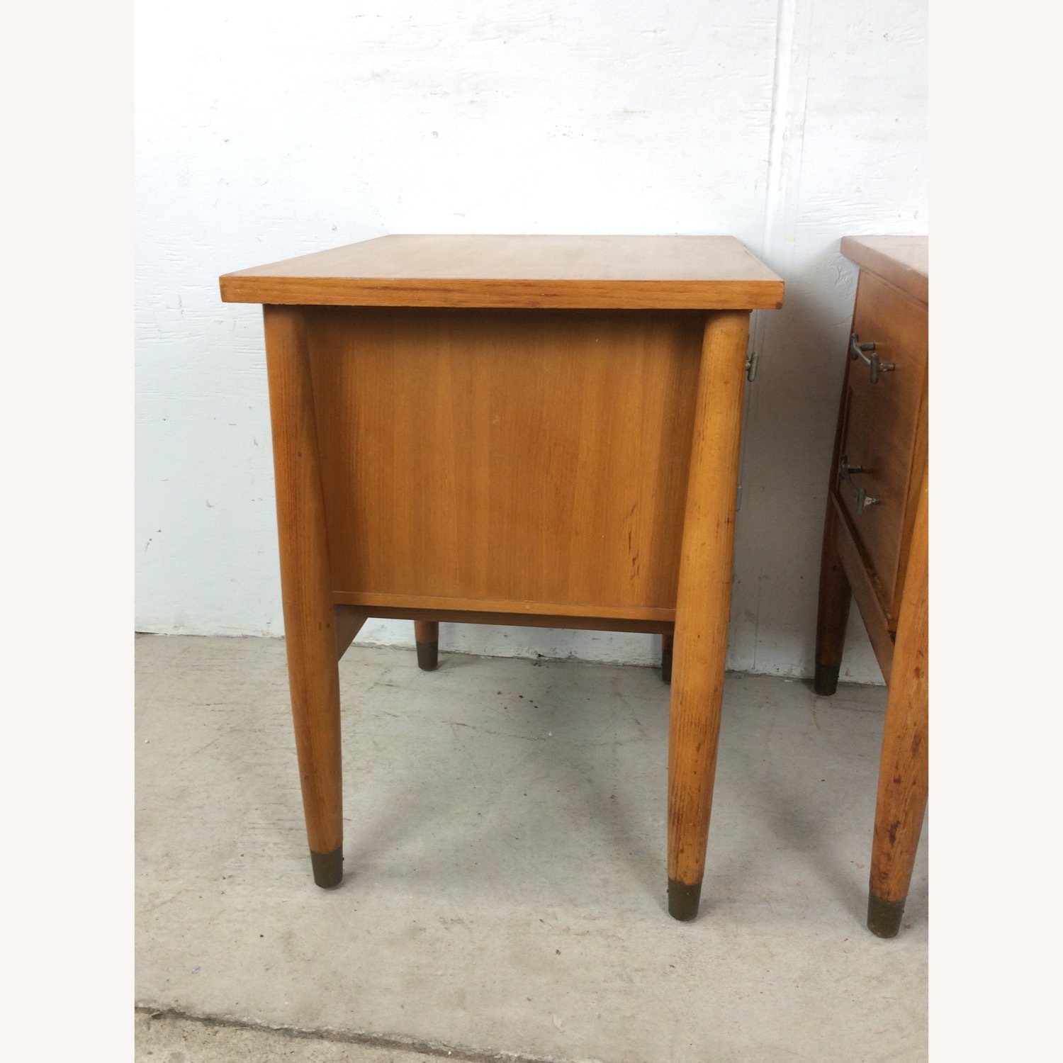 Pair Mid Century 2 Drawer Nightstands by Drexel - image-19