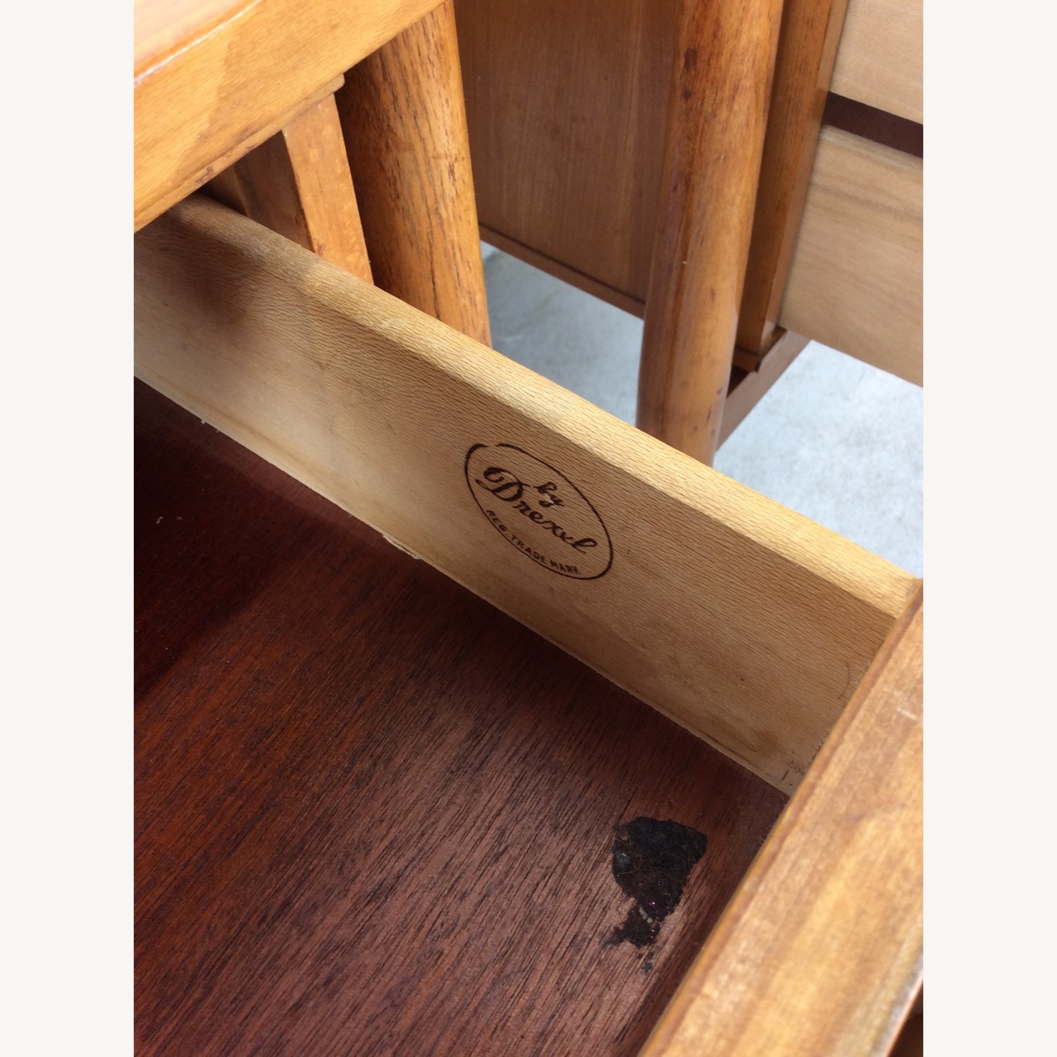 Pair Mid Century 2 Drawer Nightstands by Drexel - image-15