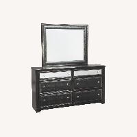 Ashley Furniture Black Wood Dresser