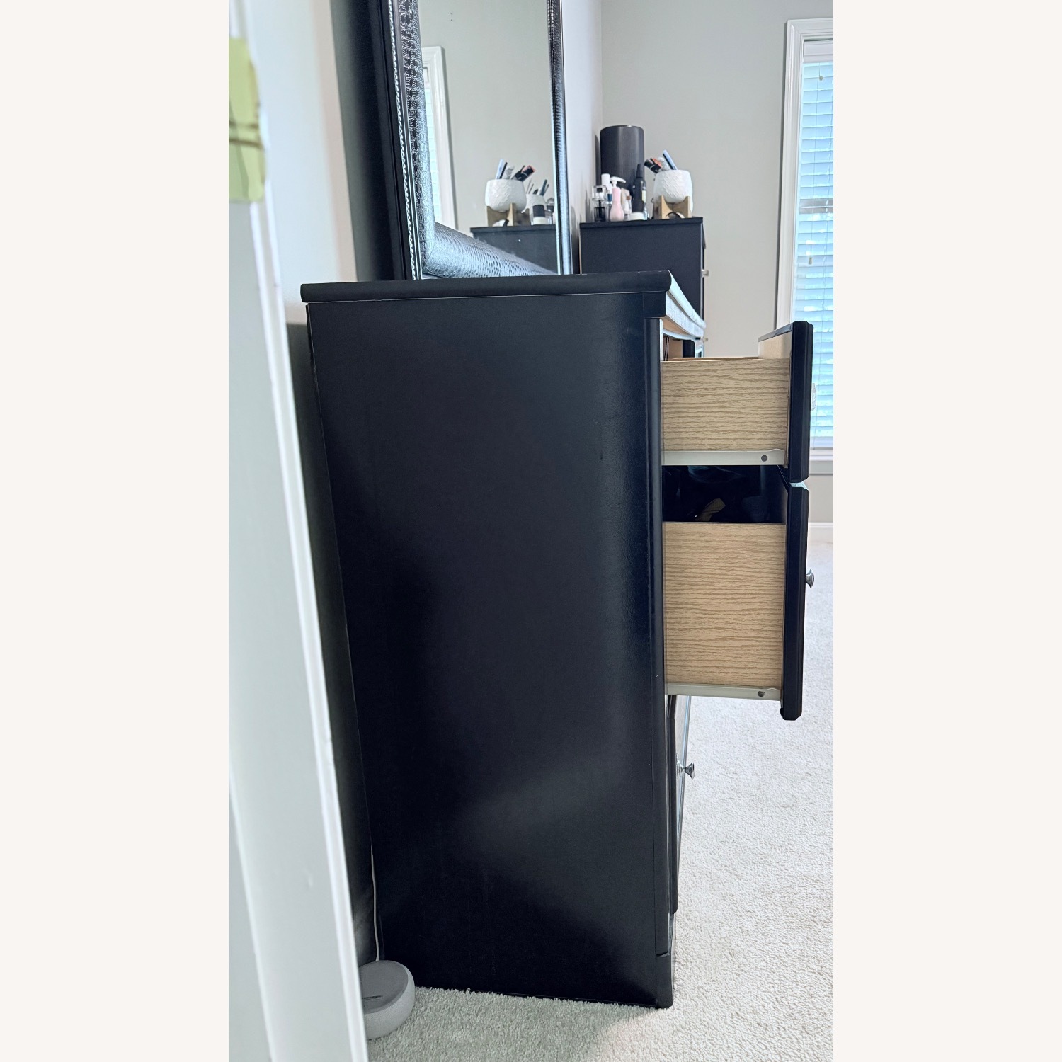 Ashley Furniture Black Wood Dresser - image-4