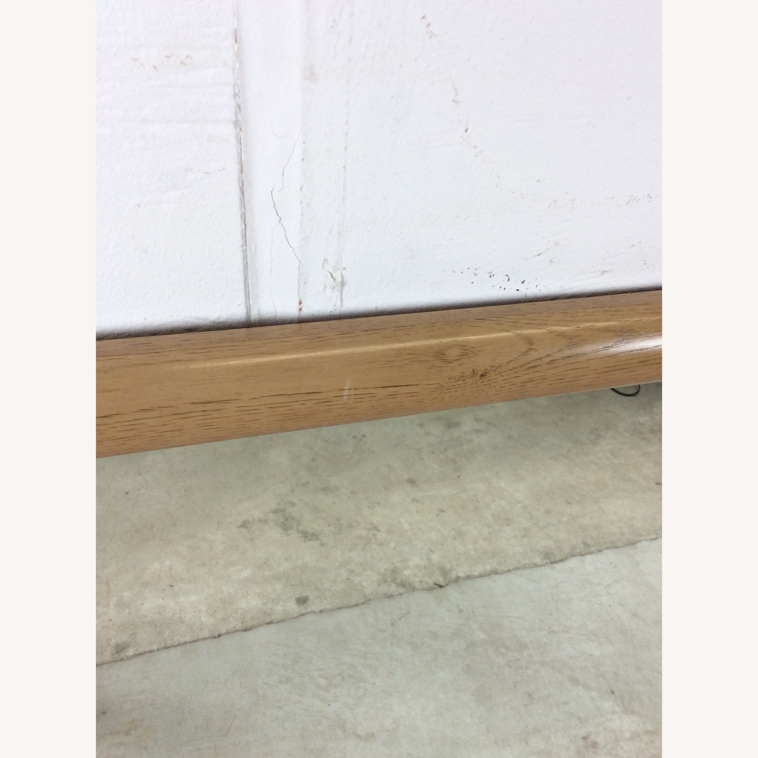 Mid Century Modern Mirror with Limed Oak Finish - image-11