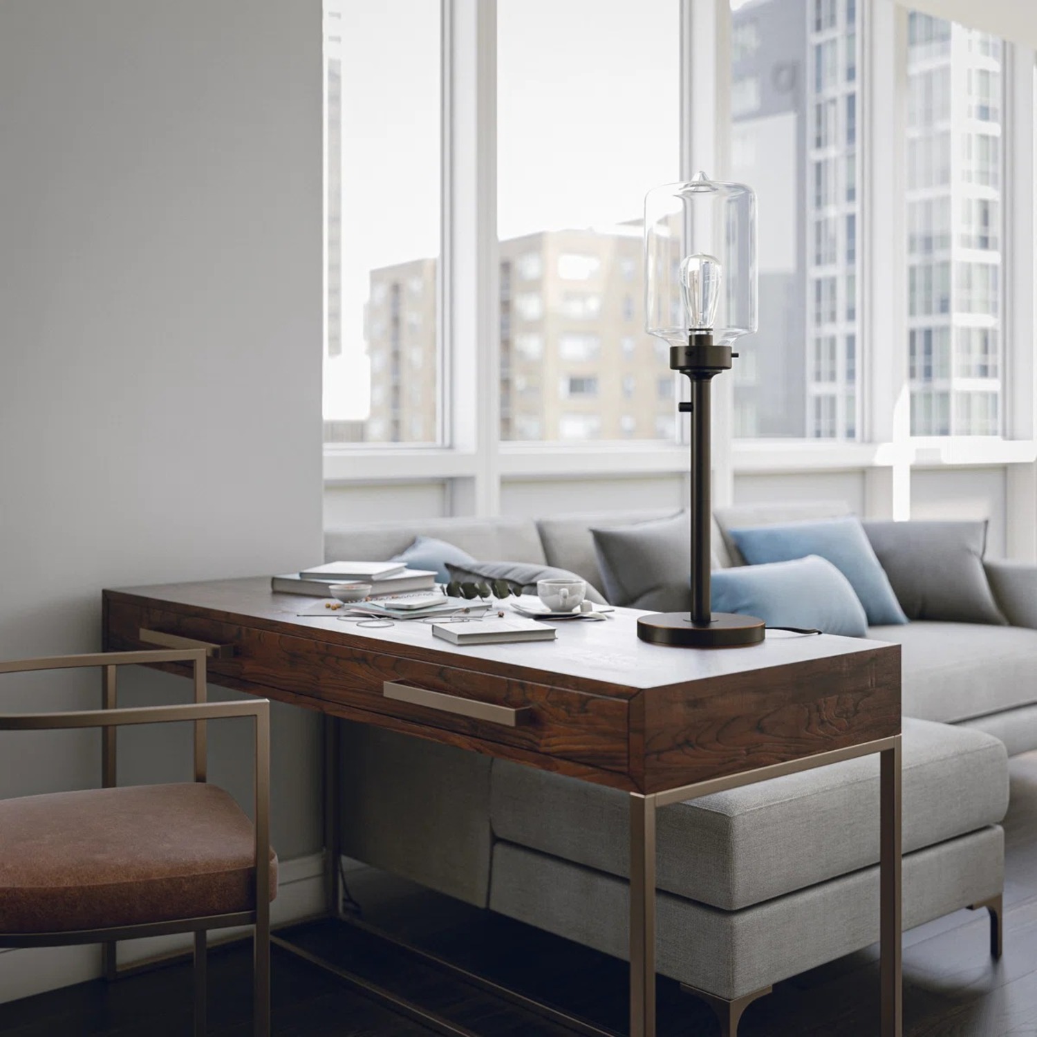 Wayfair Casey Table Lamp in Oil Rubbed Bronze - image-1