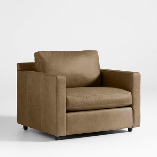 Used Crate & Barrel Lounge Chair with Ottoman for sale on AptDeco