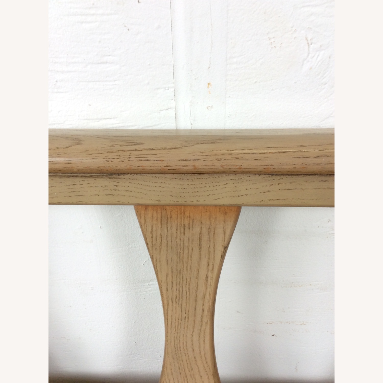 Mid Century Head & Footboard in Limed Oak Finish - image-23