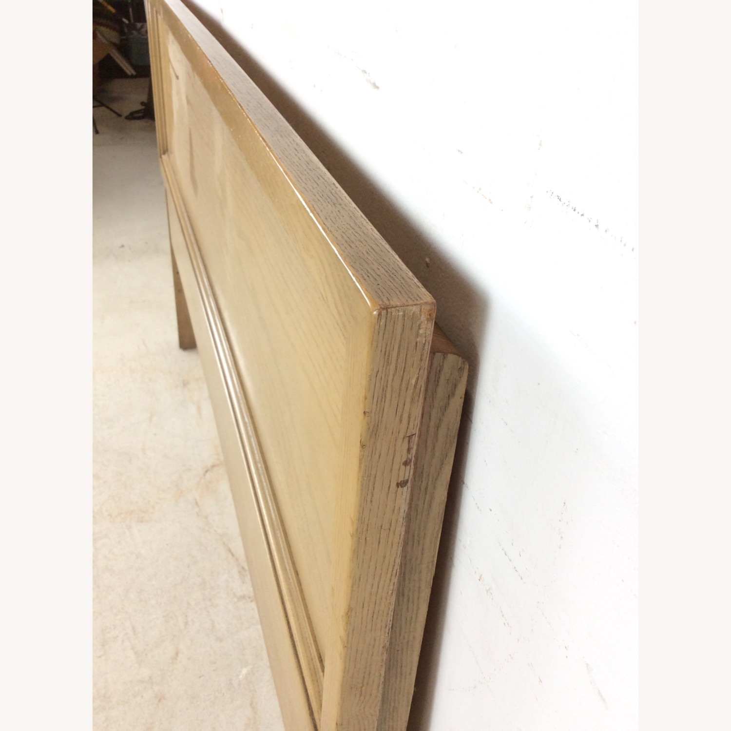 Mid Century Head & Footboard in Limed Oak Finish - image-8