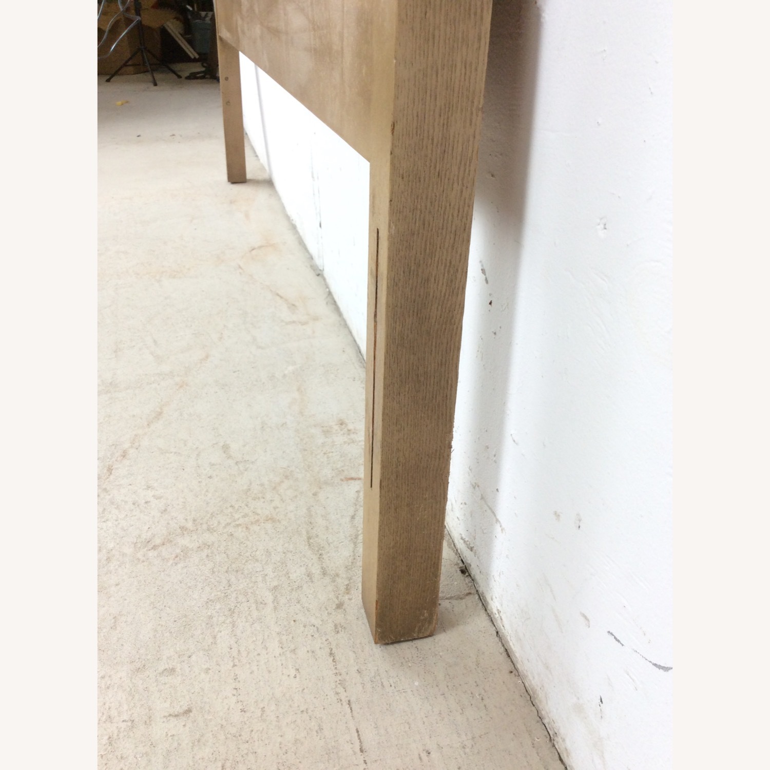 Mid Century Head & Footboard in Limed Oak Finish - image-9