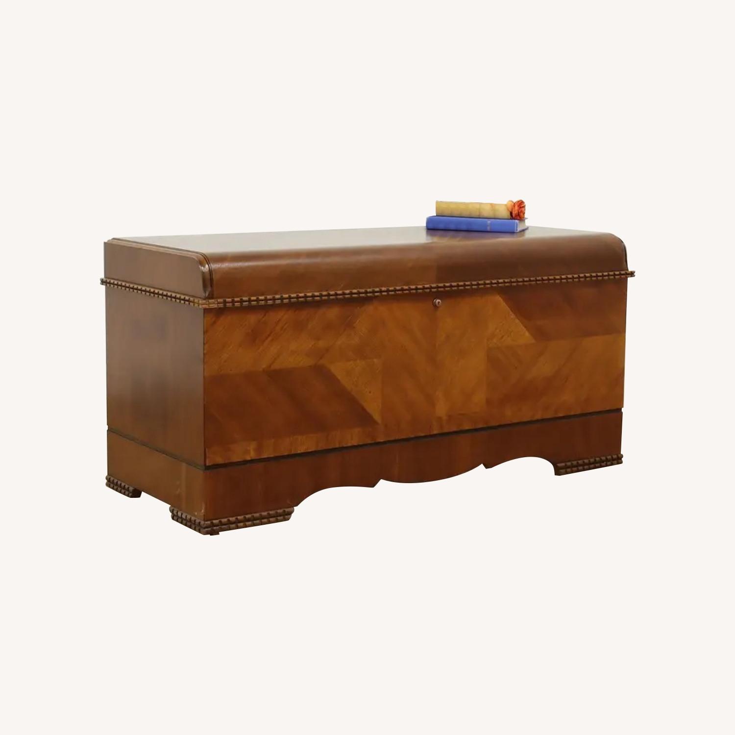 Lane Vintage Art Deco Cedar Chest - image-0