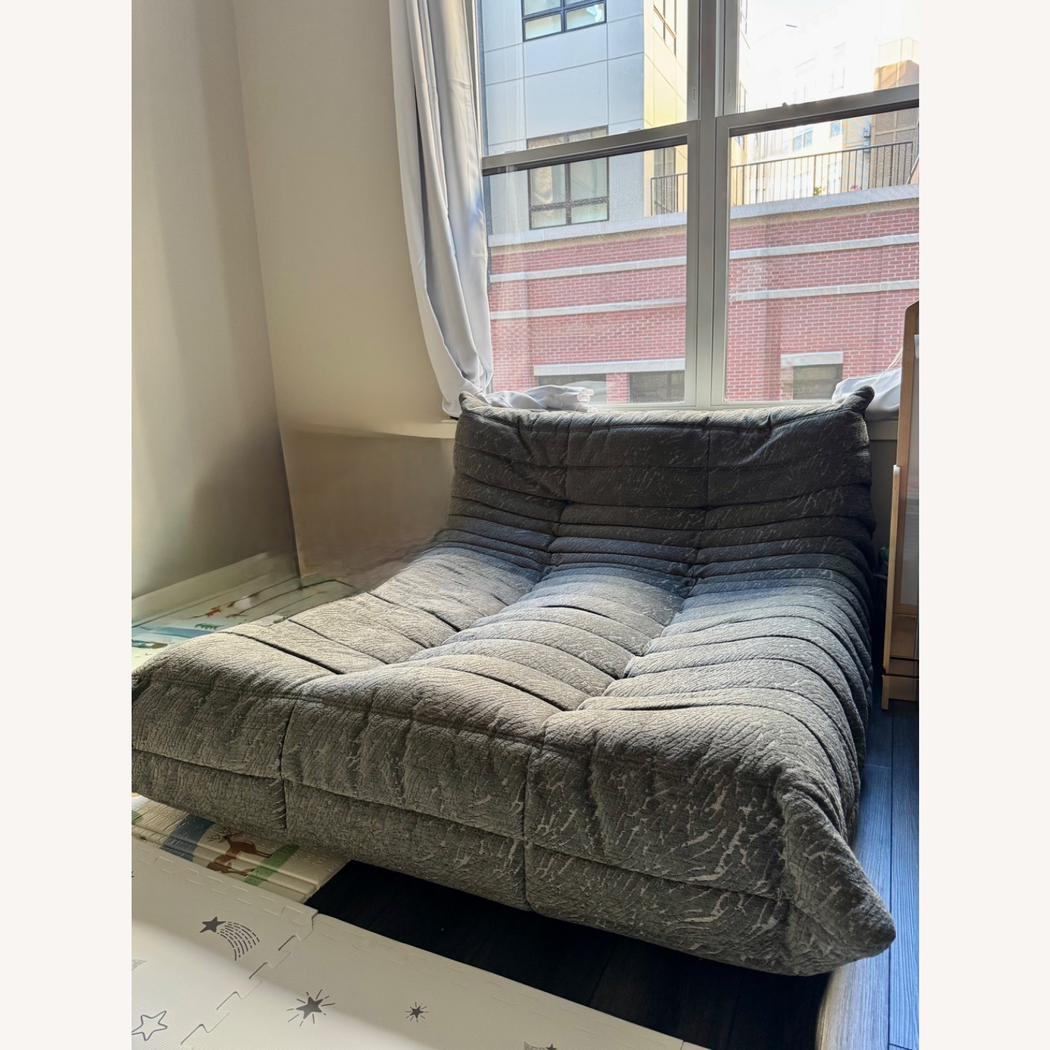 Ligne Roset Togo 3‑Seater Sofa Custom Velvet - image-4