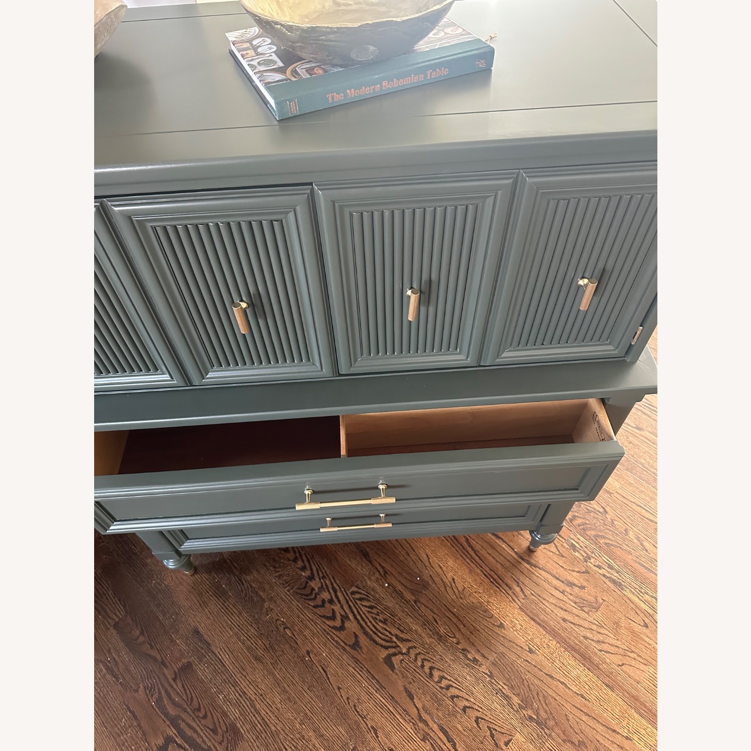 Mid Century White Furniture Co. Dresser - image-5