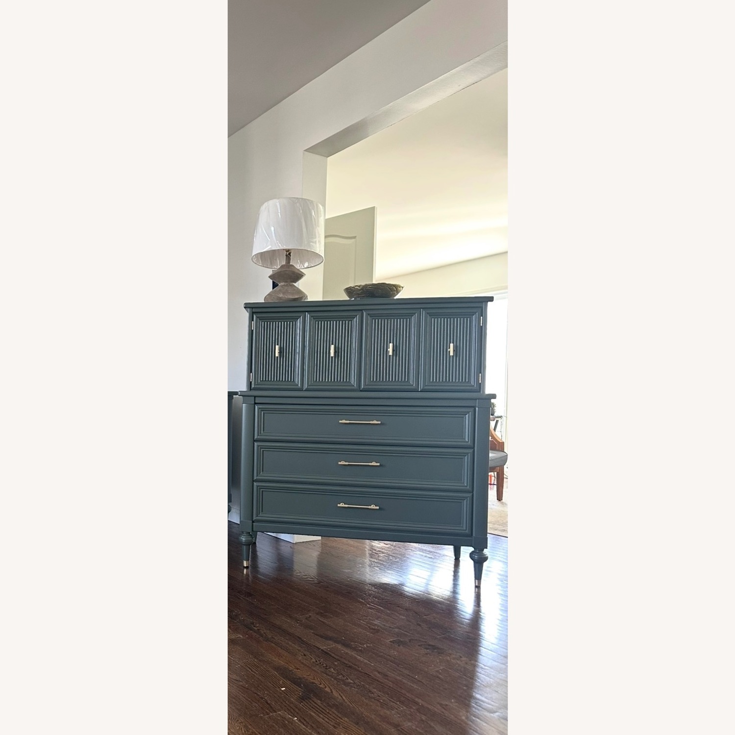 Mid Century White Furniture Co. Dresser - image-1