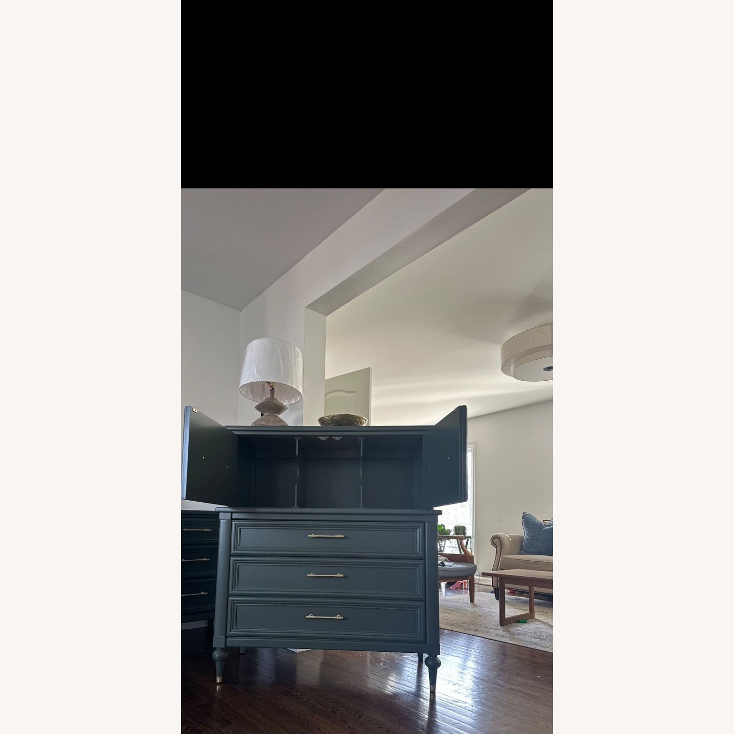 Mid Century White Furniture Co. Dresser - image-3