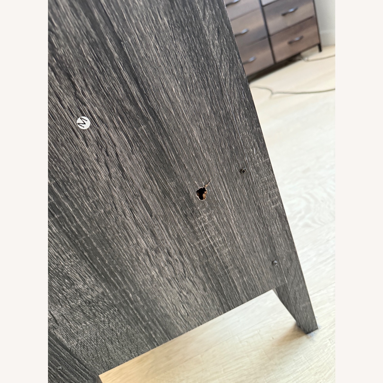 Bed Bath & Beyond Dark Gray Wood Dresser - image-4