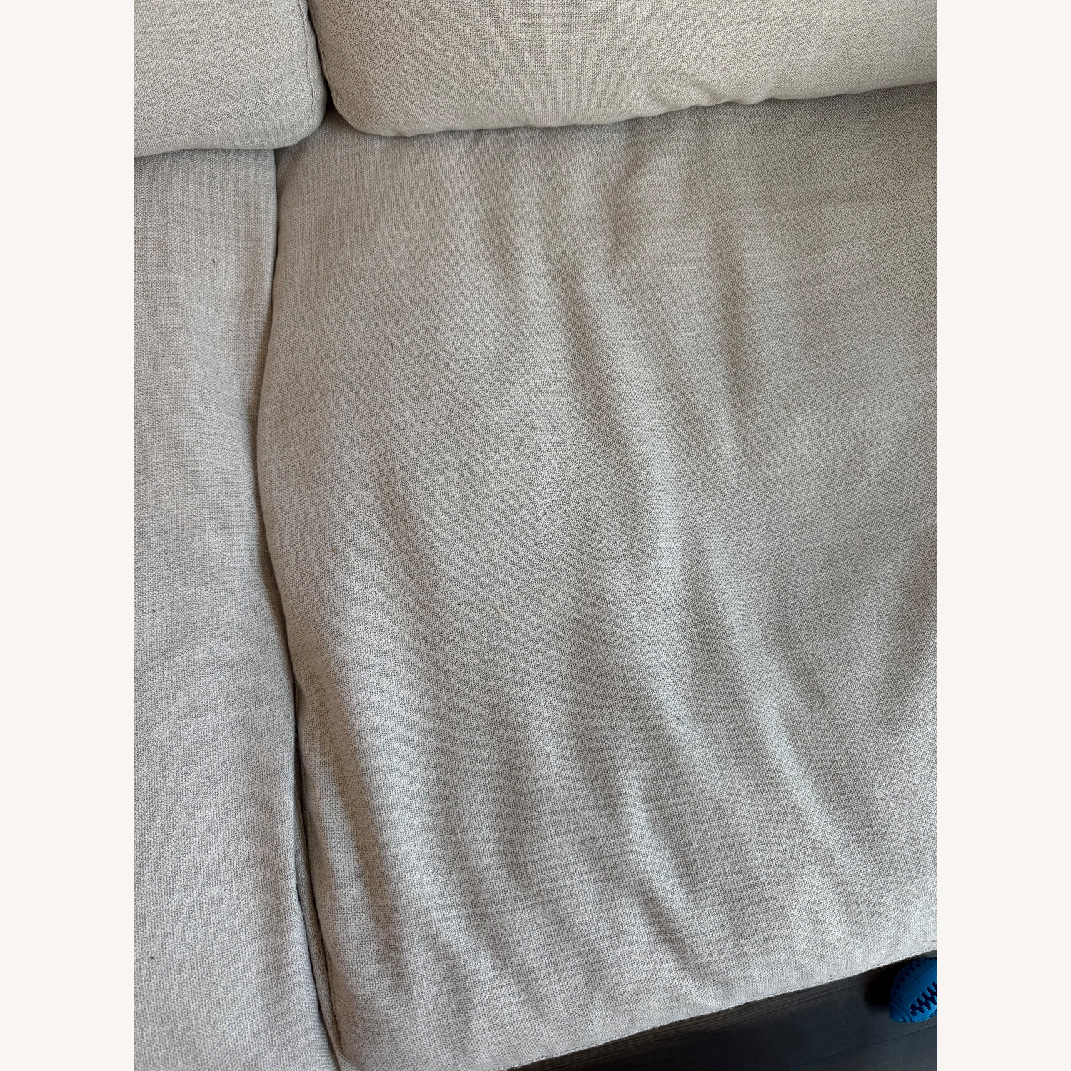 AllModern Natural Linen 2 Piece Sectional - image-4