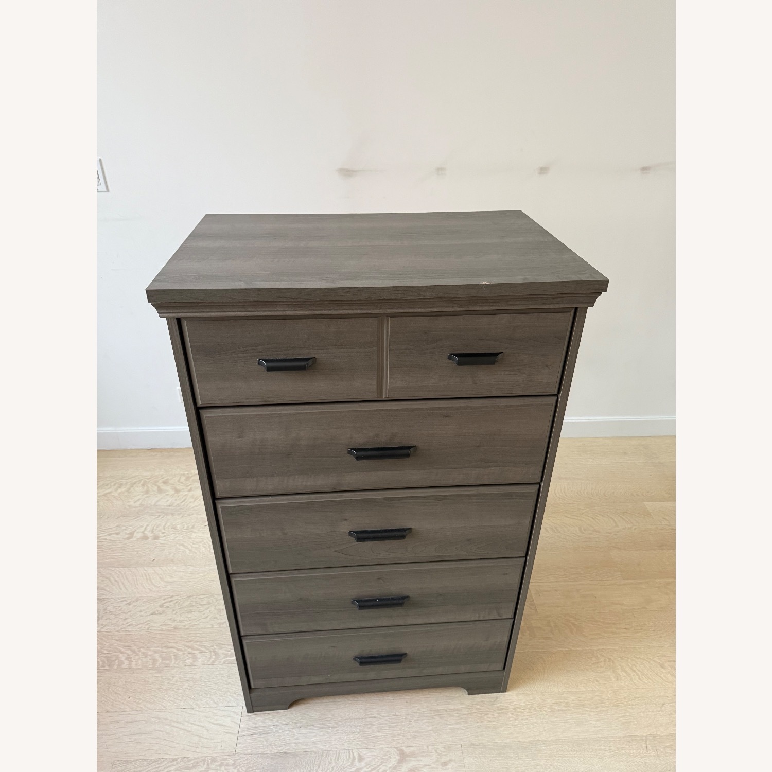 South Shore Furniture Dark Gray Wood Dresser - image-2