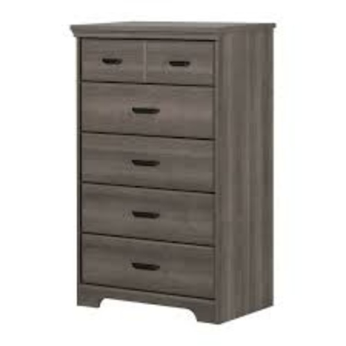 Used South Shore Furniture Dark Gray Wood Dresser for sale on AptDeco